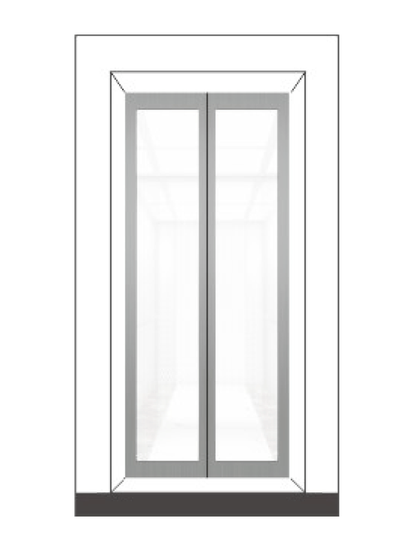 Imitație de marmură interior lift pentru pasageri